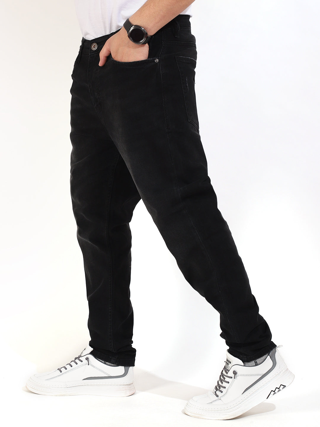 LRG RC True Taper Denim Jeans Raw Black | LRG Clothing